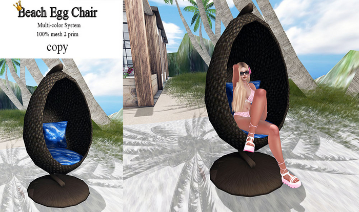 Beach Egg Chair (Multi-color System)