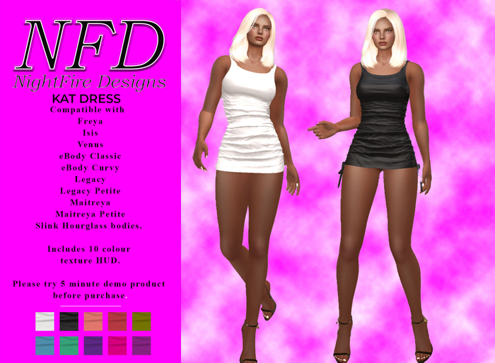[NFD]  Kat Dress Demo