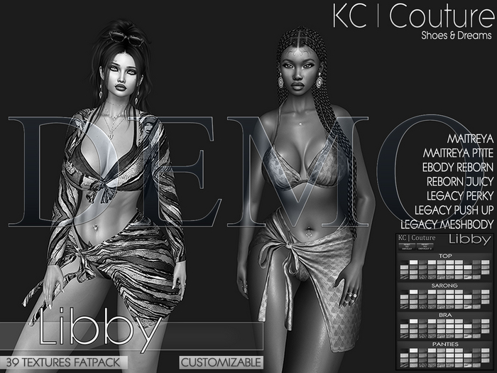 *DEMO* -KC- LIBBY SET / 39 TEXTURES FATPACK