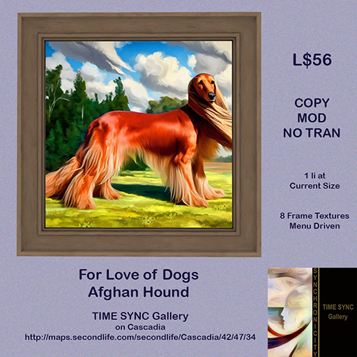 For Love of Dogs - Afghan Hound