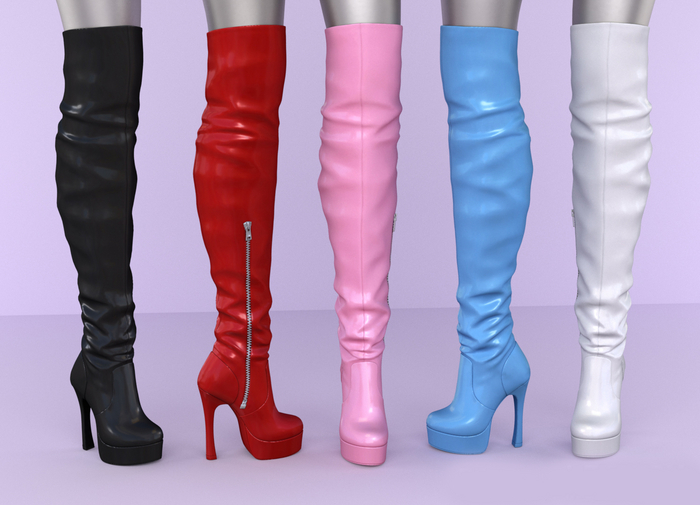 Bowtique - Diva Boots (Maitreya)