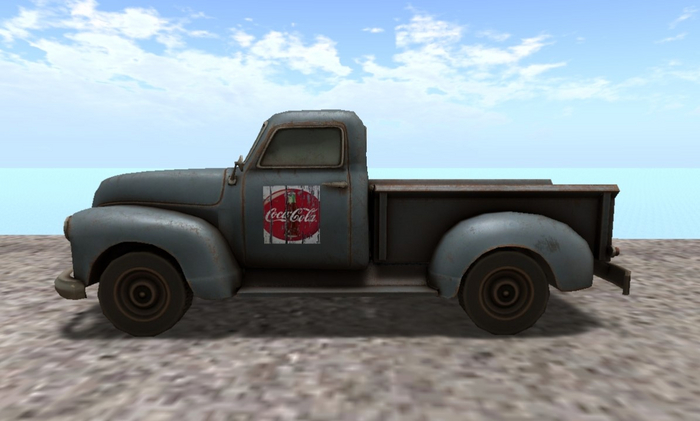 Old pick Up Coke soda Publish