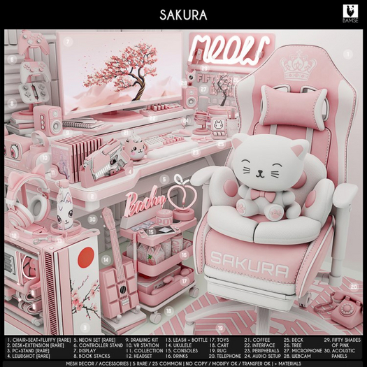 23. BAMSE : Sakura - Peripherals