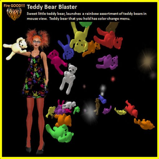 Fire GOOD!!! Teddy Bear Blaster