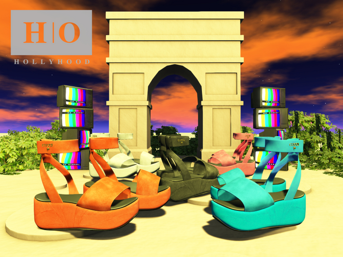 Hollyhood Cucci Platform Sandals - 8 Colors