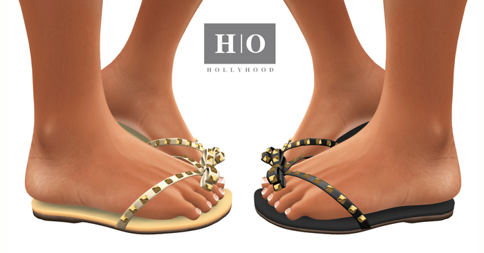 Hollyhood Rock Star Thong Strap Sandals - 8 colors