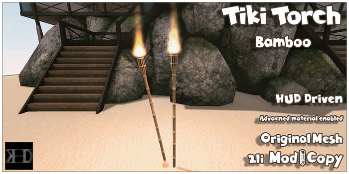 .::KHD::. Tiki Torch ( Bamboo )