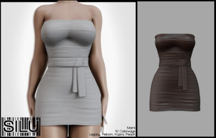 SILU Marni Dress - Earth