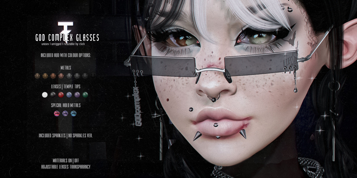 - TRIGGERED - GOD Complex Glasses (BOXED)