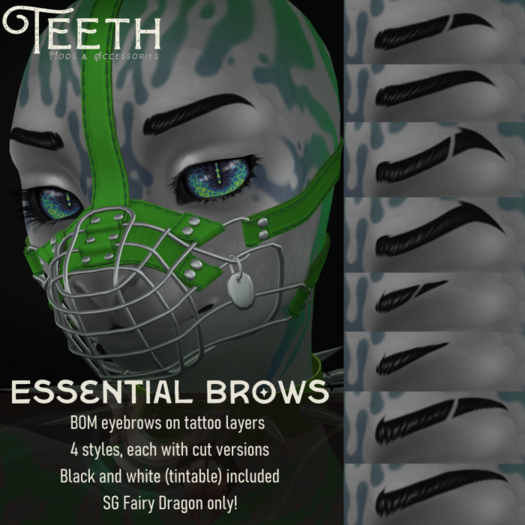 [T] // Essential Brows for SG Fairy Dragon