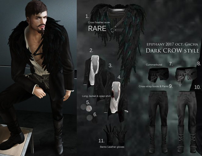 .::GB:: Dark Crow Style - Full Set ( All In Pic ) With Rares