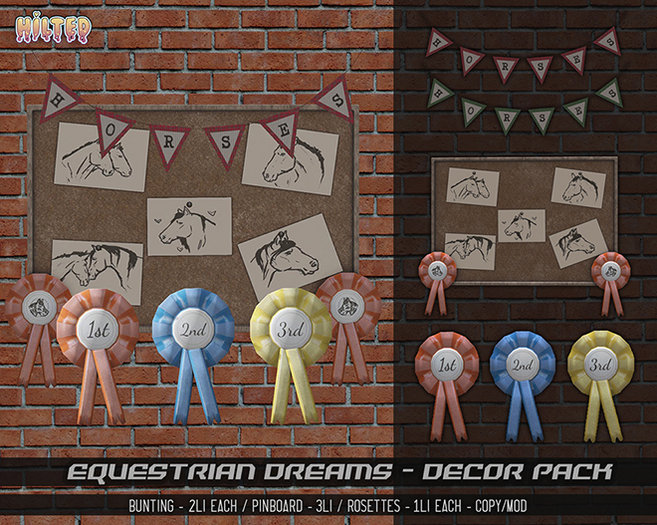 HILTED - Equestrian Dreams - Decor Pack 
