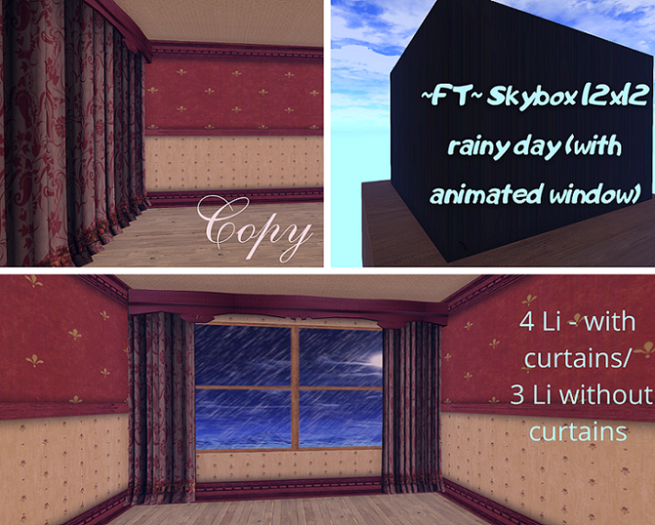 ~FT~ Small Skybox 12x12 rainy day