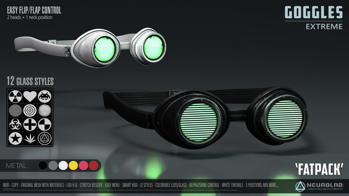 GOGGLES FATPACK (XTREME) [NeurolaB Inc.]