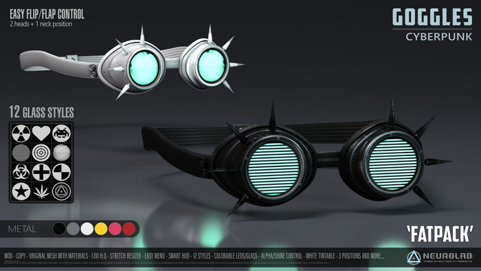 GOGGLES FATPACK (CYBERPUNK) [NeurolaB Inc.]