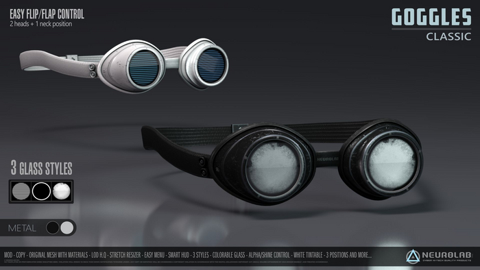 GOGGLES (CLASSIC) [NeurolaB Inc.]