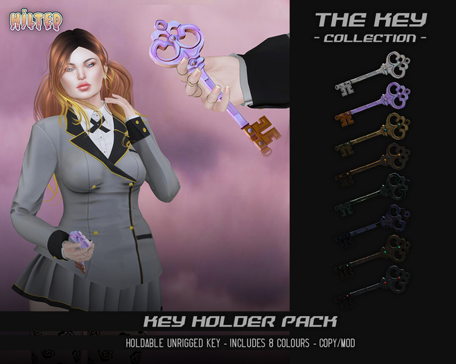 HILTED - The Key Collection - Key Holder Pack