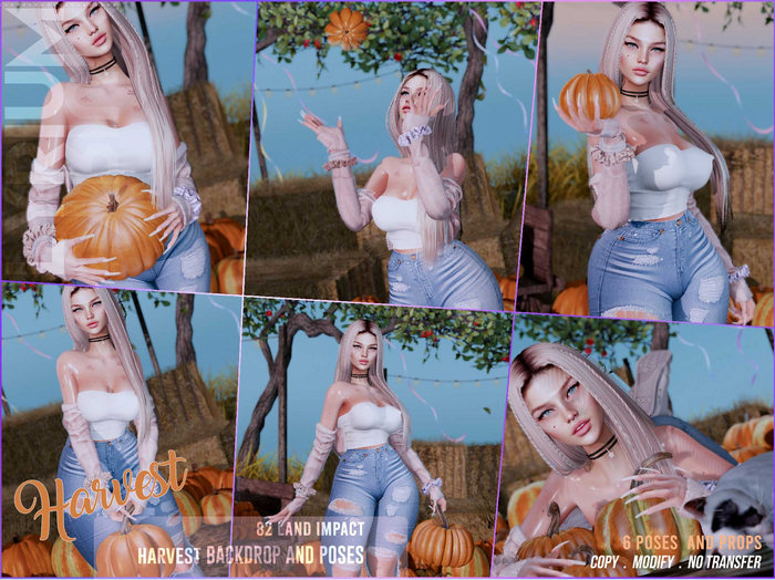 Lyrium. Harvest  Backdrop & Poses