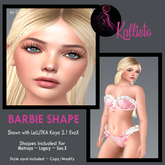 Kallisto ~ Barbie Shape