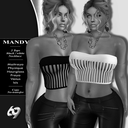 demo [69]Mandy 2 Tops (box) black white