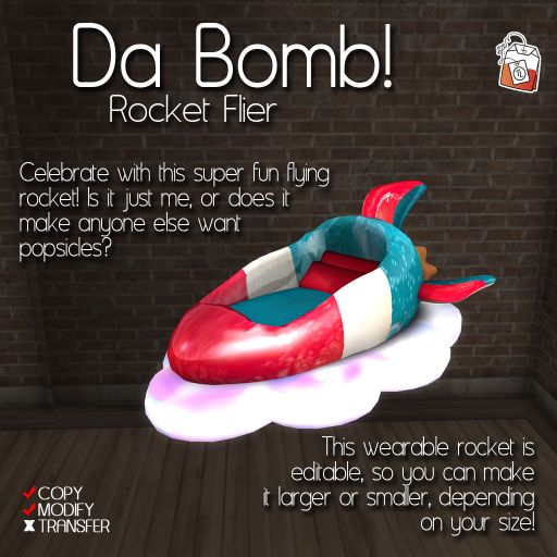 ~TL~ Da Bomb Rocket Flier