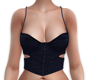 BUENO-Jenn Outfit-Corset-Navy