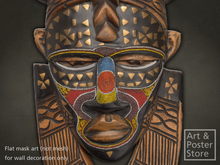 Traditional African Ritual Mask #02 | Wall Decoration* 