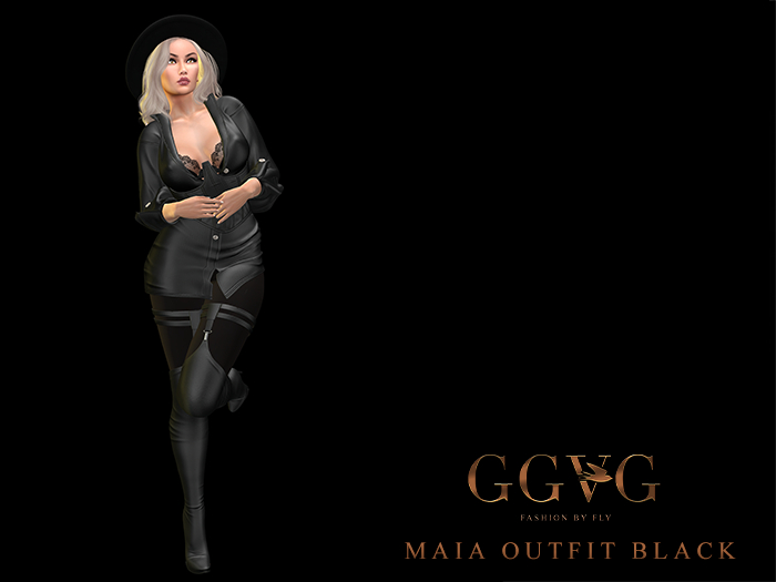 GGVG MAIA OUTFIT BLACK