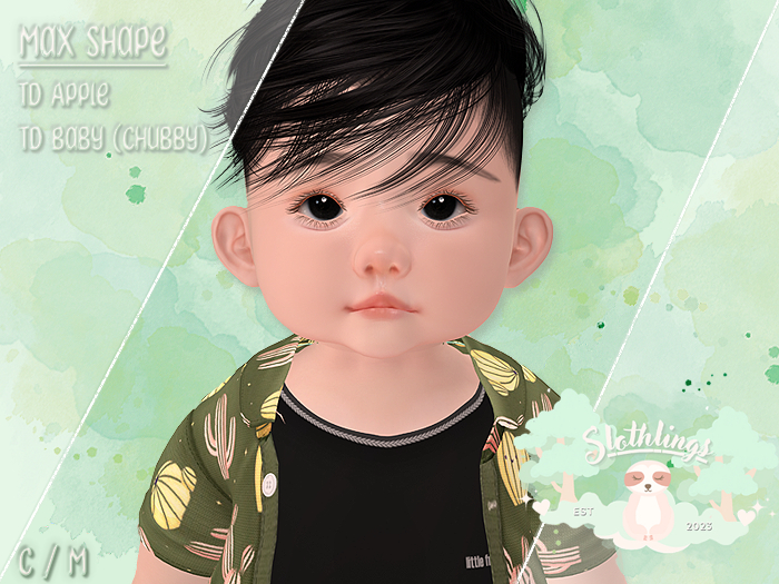 { Slothlings } Max Shape - TD Apple