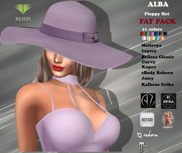 Res_Alba Floppy Hat Fat pack