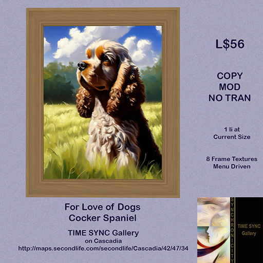 For Love of Dogs - Cocker Spaniel