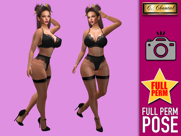 C.CHANTAL Full Perm Pose #FPP-060 Photo Model