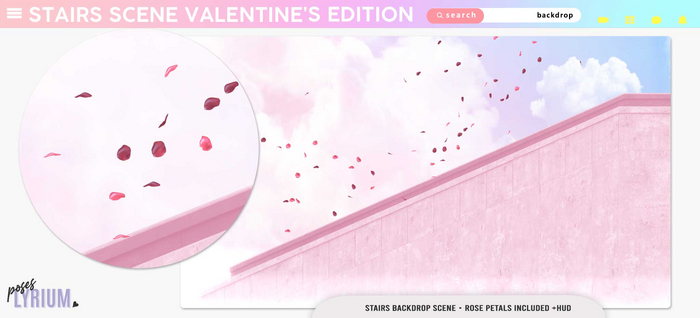 Lyrium. Stairs Scene Valentin's Edition