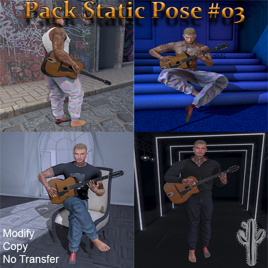 [OP] - Pack Static Pose #03