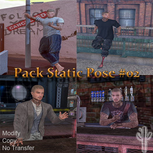 [OP] - Pack Static Pose #02