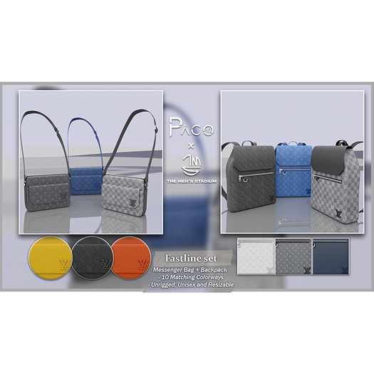 #PACO22 - Fastline Backpack & Messenger MEGAPACK