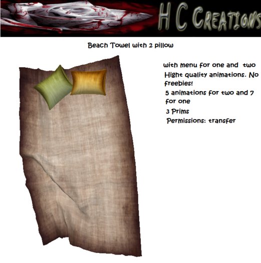 NEW! PROMO! Beach towel Dirty Brown3 with menu