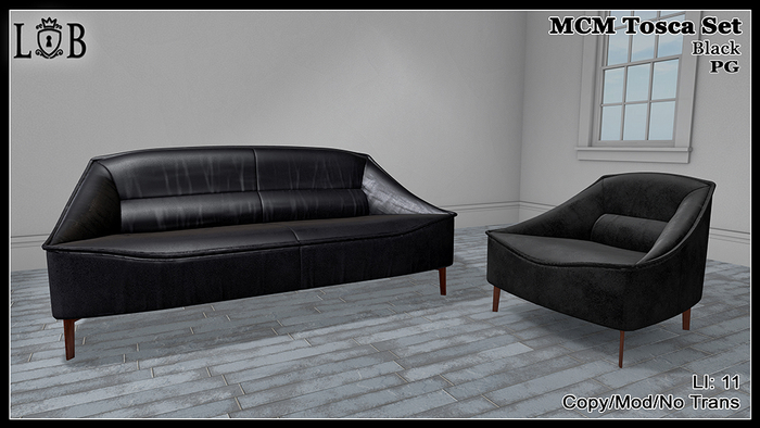 ~L:B~ MCM Tosca Set - Black 