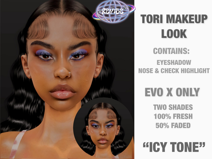 Revise- Icy Tone Makeup Look