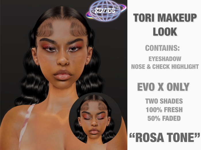 Revise- Rosa Tone Makeup Look