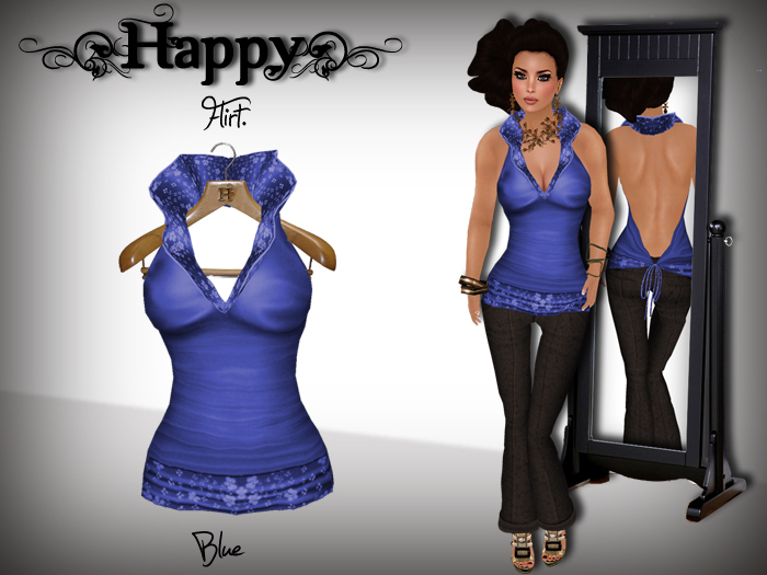 {Happy} Flirt (Blue)