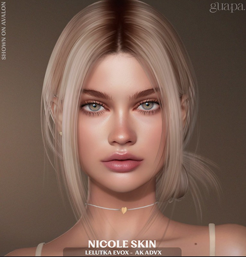 Guapa - Nicole Skin (LELUTKA EVOX) Porcelain