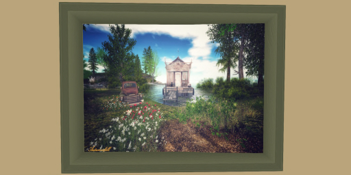 Mesh Frame Original Photography *Country Escape sm