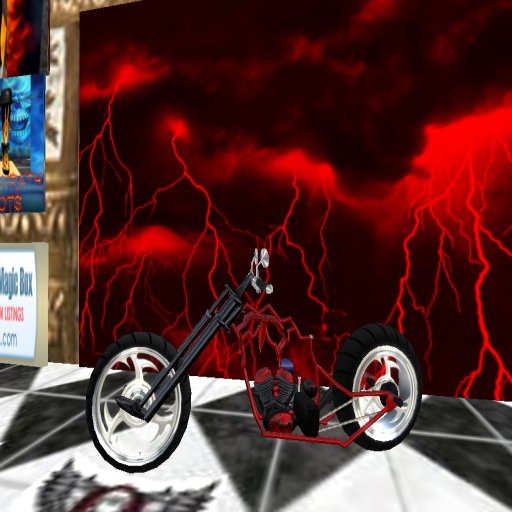 Lightning Strikes bike