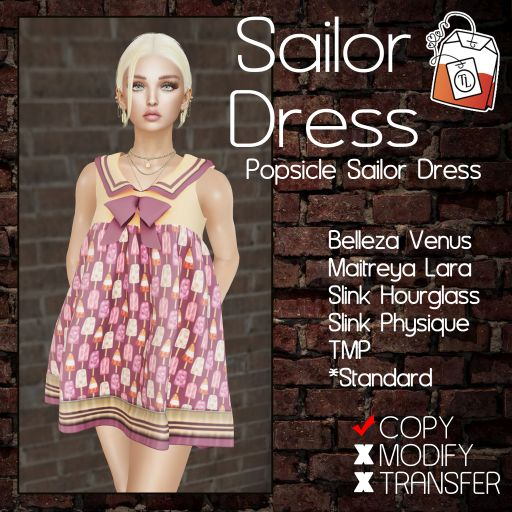 ~TL~ Popsicle Sailor Dress