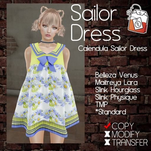 ~TL~ Calendula Sailor Dress