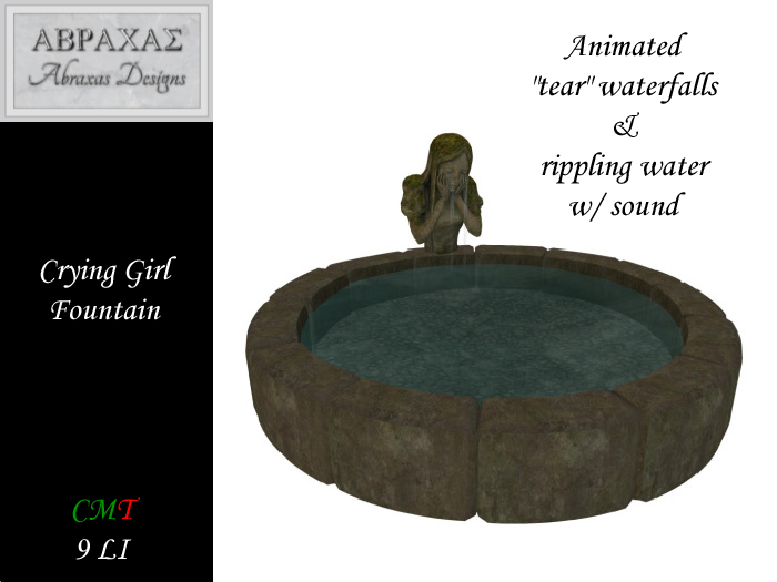 Crying Girl Fountain