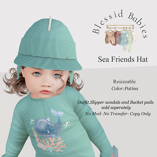 BlessidBabies Sea Friends Hat PATINA resizer(Add)