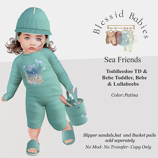 BlessidBabies Sea Friends PATINA (Add)
