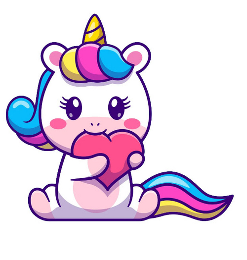 KMP- Wall Decal Unicorn 2